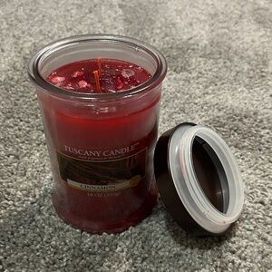 Tuscany Candle 18oz Scented Candle - Two (2) Wicks - Cinnamon
